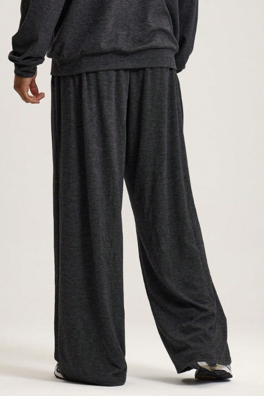 Men's Loose Fit Relaxed Pleated Track Pants