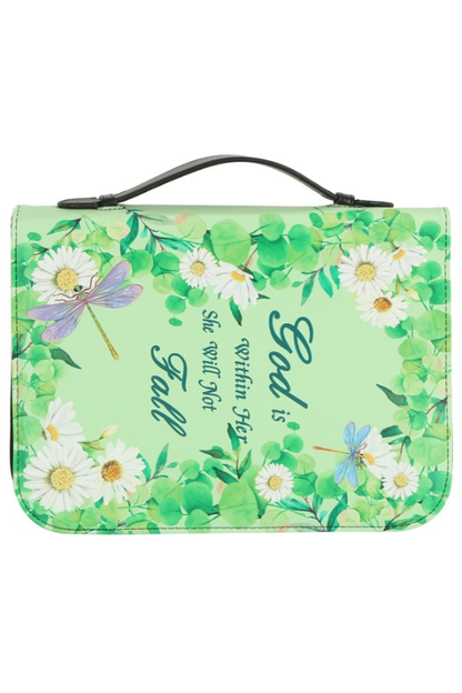 Faith Bloom Zip Bible Case Bag