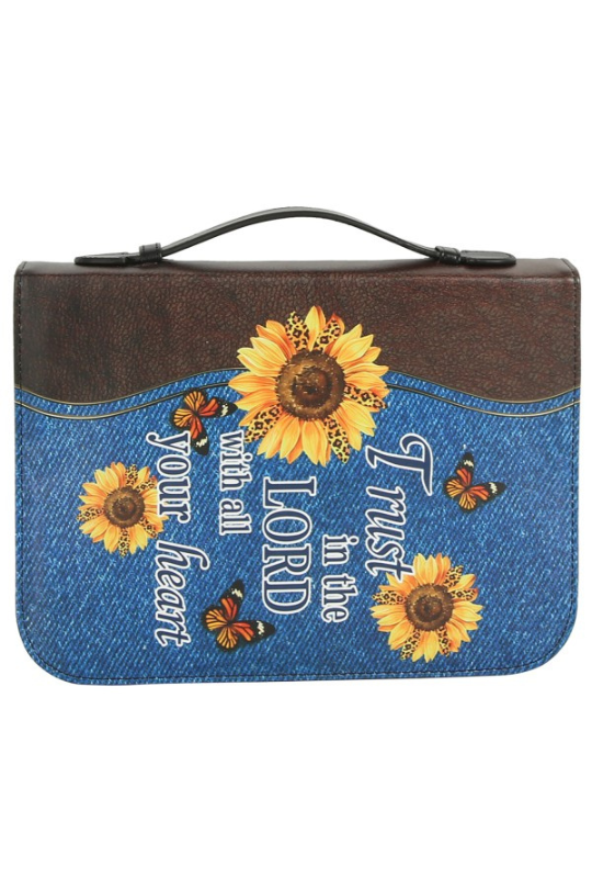 Faith Bloom Zip Bible Case Bag