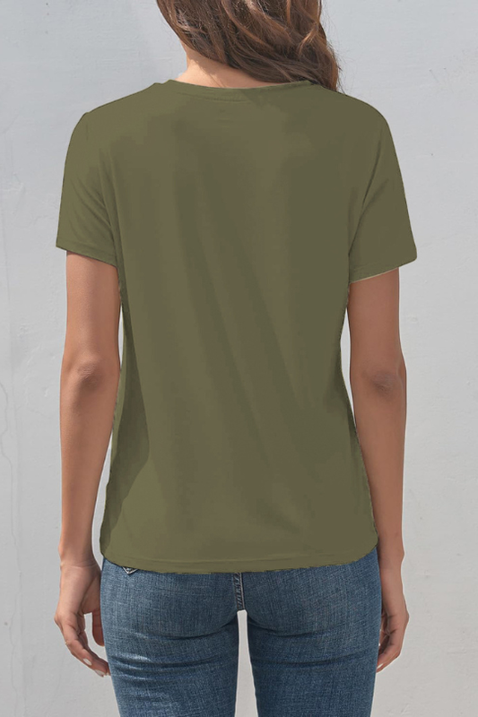 Sassy Graphic Statement  Short Sleeve Tee