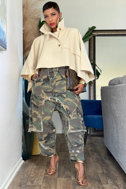 Women's Savage Terrain Cargo Denim Jeans