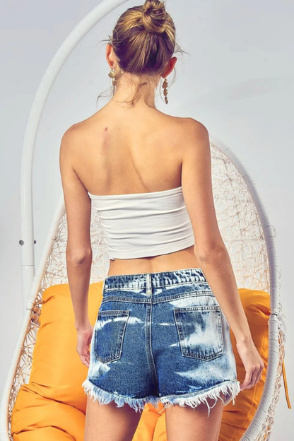 Women's Stars & Stripes Denim Shorts