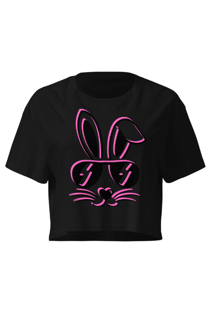 The Bunny Vibes Crop Tee