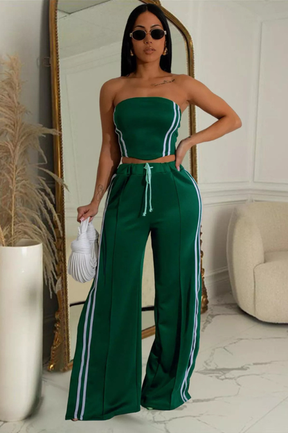 Women's Sleeveless Monroe Breeze Wide-Leg Pant Set