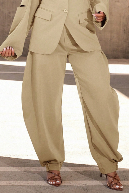 Power Moves High-Waisted Barrel Pants