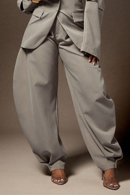 Power Moves High-Waisted Barrel Pants