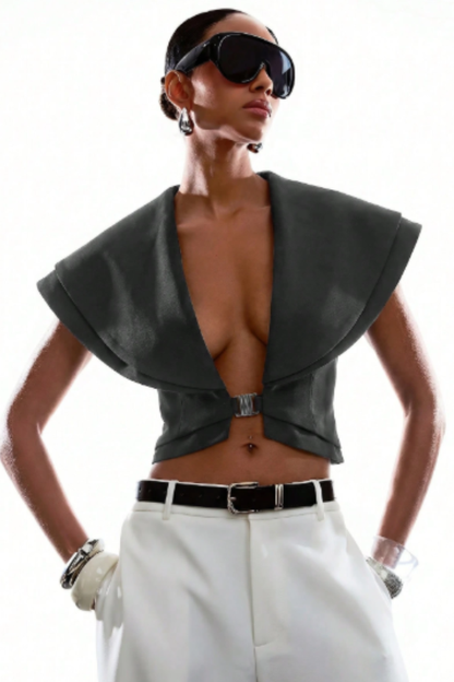 Women's Chic Sleeveless Penthouse Top