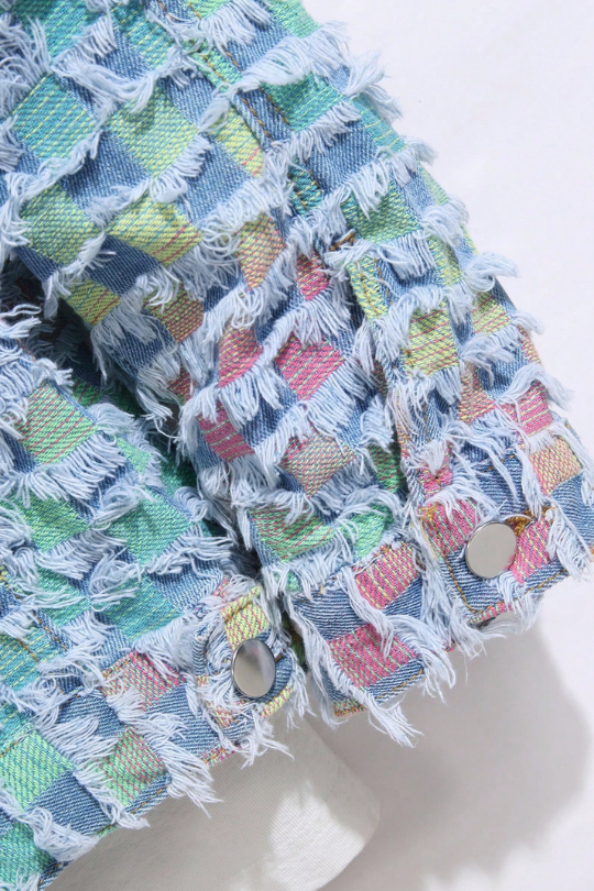 Men's Outlaw Fringe Denim Jacket
