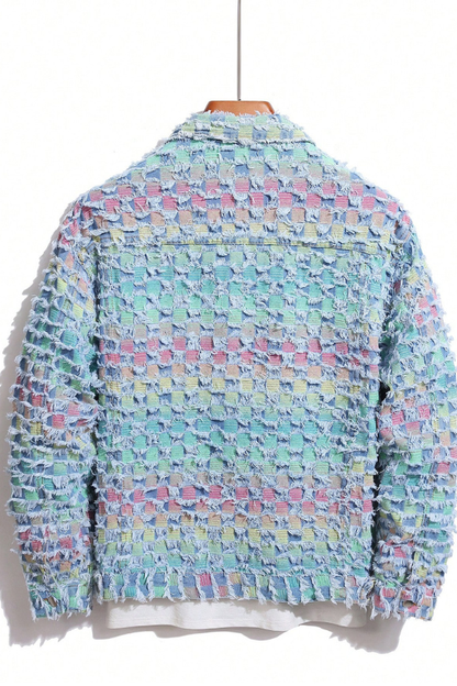 Men's Outlaw Fringe Denim Jacket