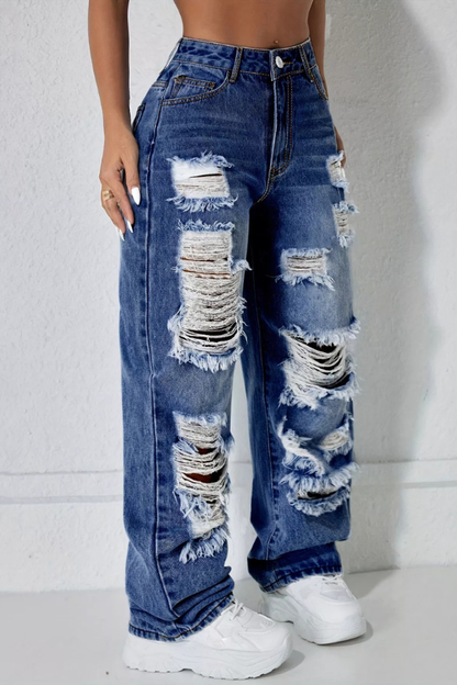 City Stride Wide Leg Jeans