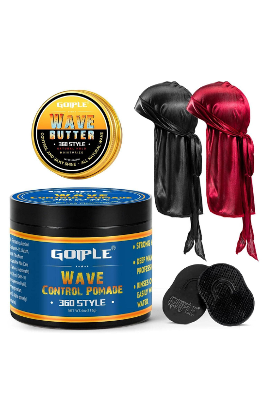 60 Wave Master Hold Pomade Kit