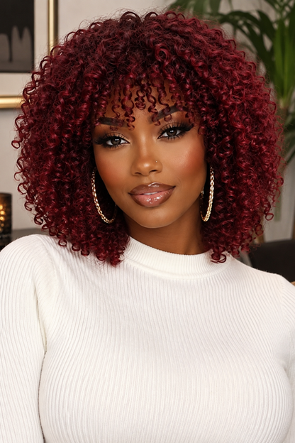 Women’s Ready & Curly Short Wig