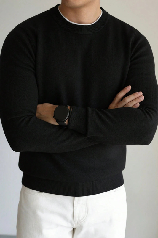 Men’s Coreline Ribbed Knit Sweater