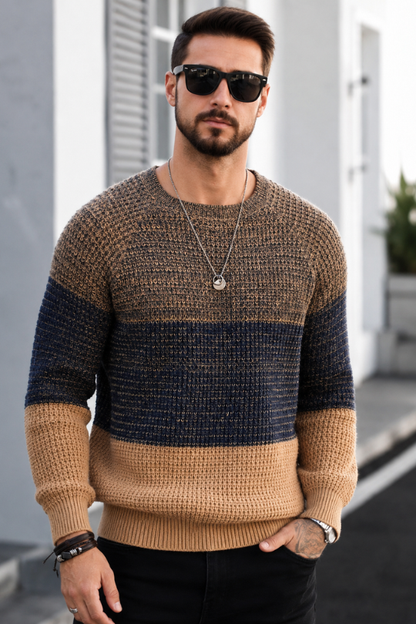 Men’s Rogue Block Raglan Knit Sweater