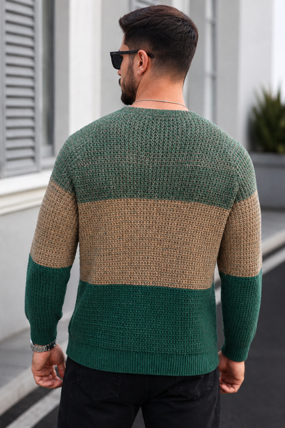 Men’s Rogue Block Raglan Knit Sweater
