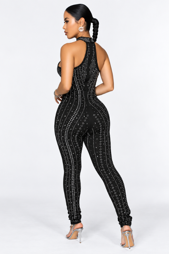 Women’s Starlight Siren Rhinestone Jumpsuit