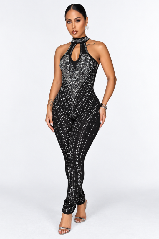 Women’s Starlight Siren Rhinestone Jumpsuit