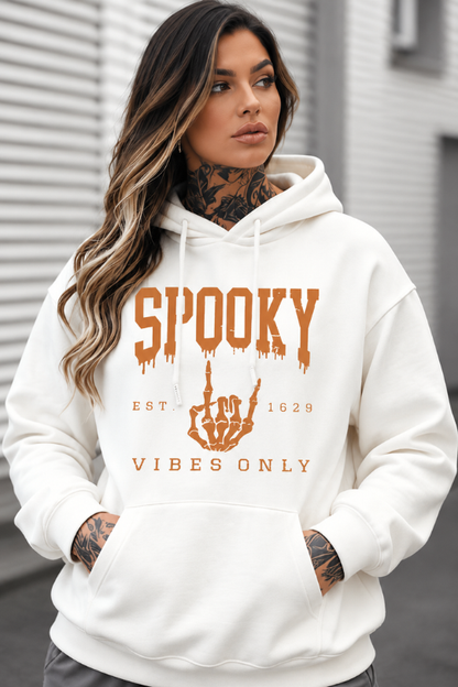 Women’s Spooky Bones Graphic Hoodie