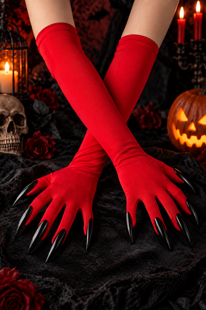 Women’s Wicked Halloween Claw Nail Gloves