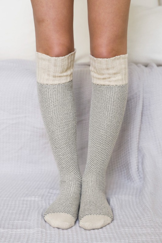 Women's Knitted Lounge Socks