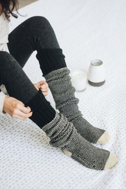 Women's Knitted Lounge Socks