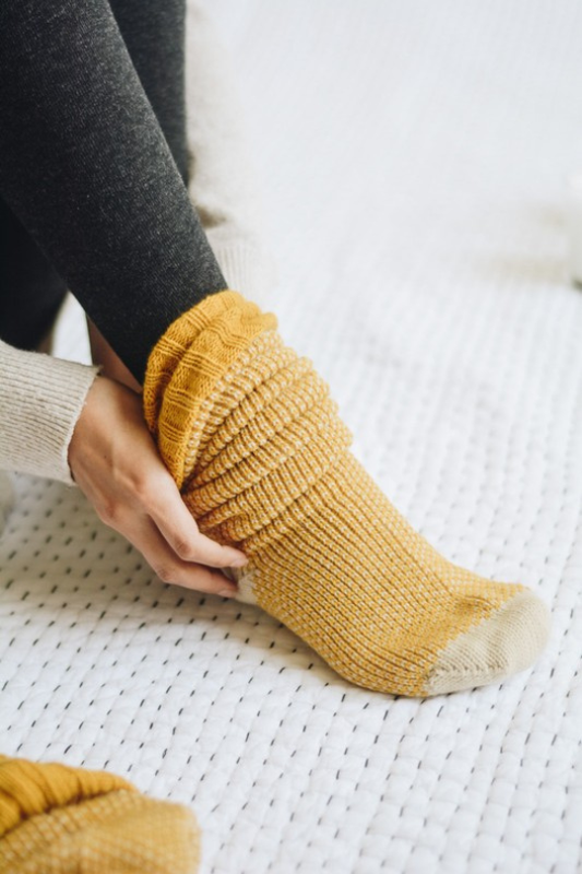 Women's Knitted Lounge Socks