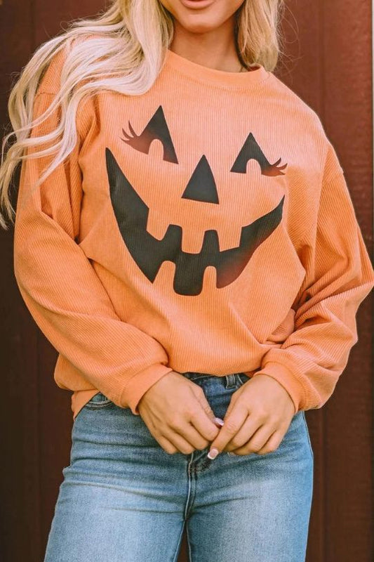 Women's Jack-O'-Lantern Graphic Sweatshirt