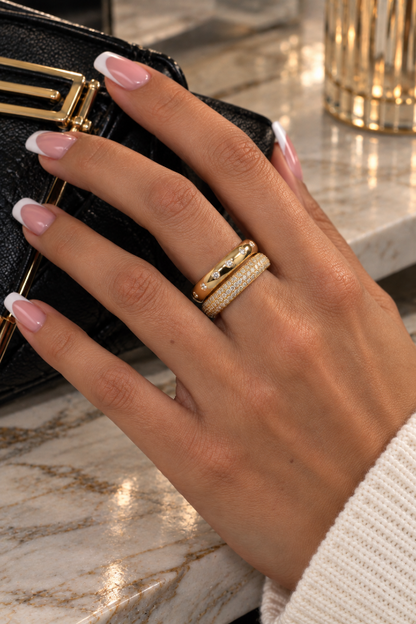 Sasha Stacked Ring Set