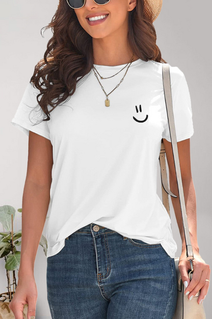 Casual Short Sleeve Graphic T-Shirt