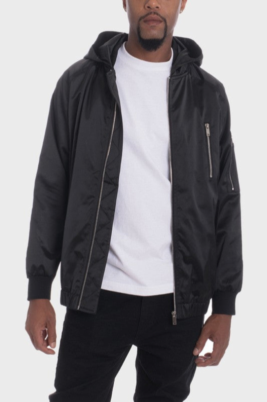 The Apex Satin Utility Windbreaker