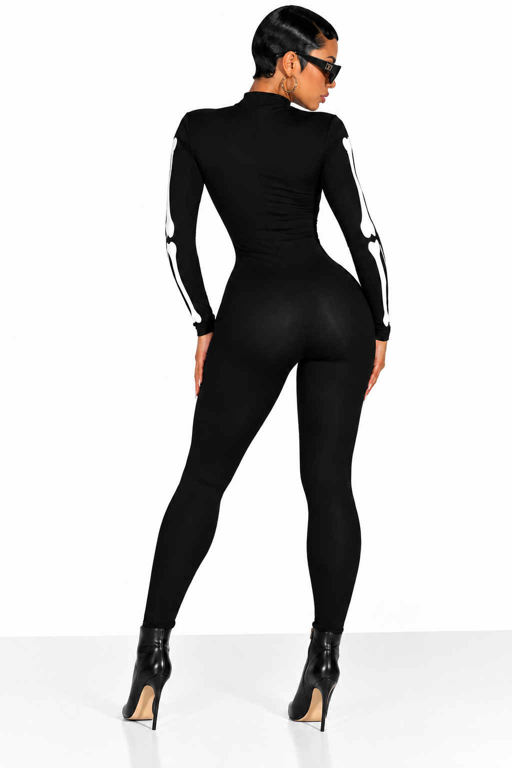 Women’s After Dark Glow Skull Jumpsuit