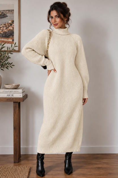 Women’s After Hours High-Neck Sweater Dress