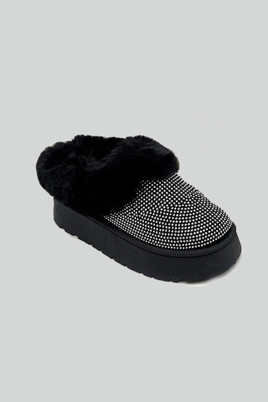 Botines de plataforma de piel sintética con adornos WILD DIVA