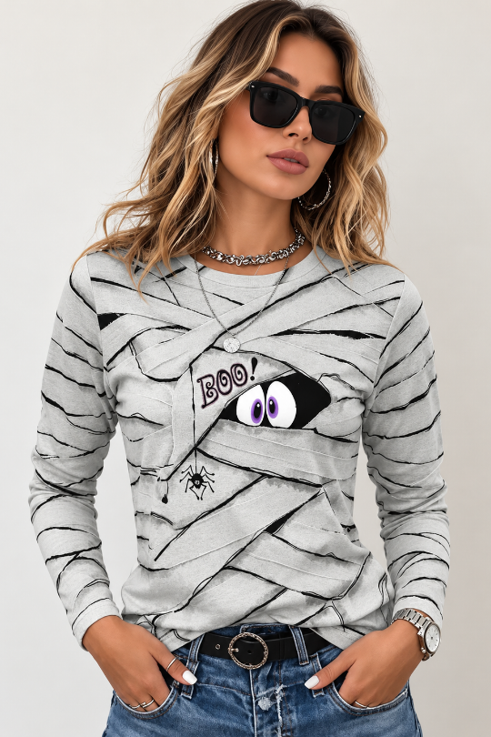 Women’s Boo Mood Halloween Top