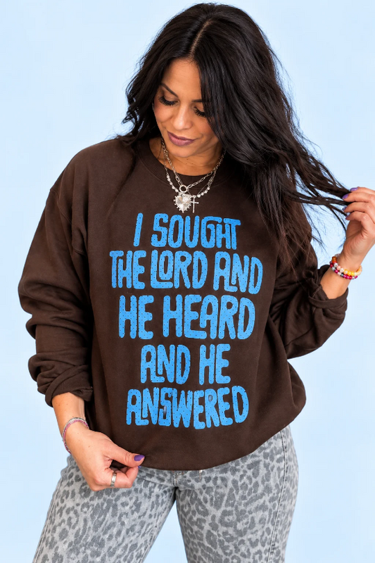 Women’s Faith Over Fear Inspirational Sweatshirt