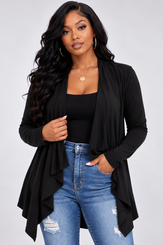 Women’s Midnight Flow Waterfall Sweater