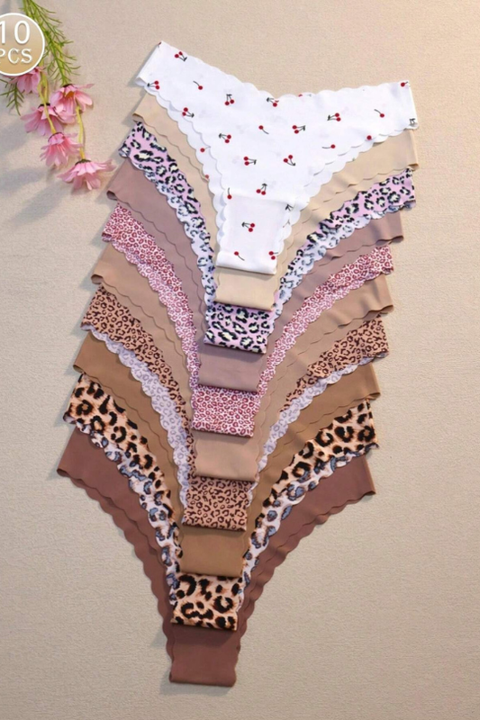 Women’s SoftWave Seamless Briefs – 10-Piece Comfort Set