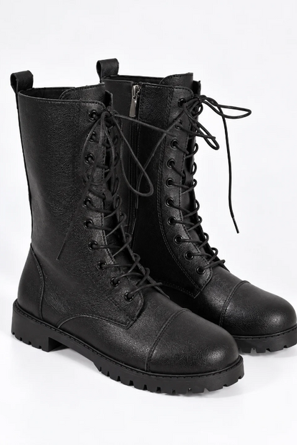 Women’s Street Instinct Lace-Up Combat Boots