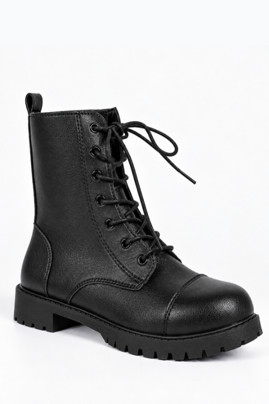 Women’s Street Instinct Lace-Up Combat Boots