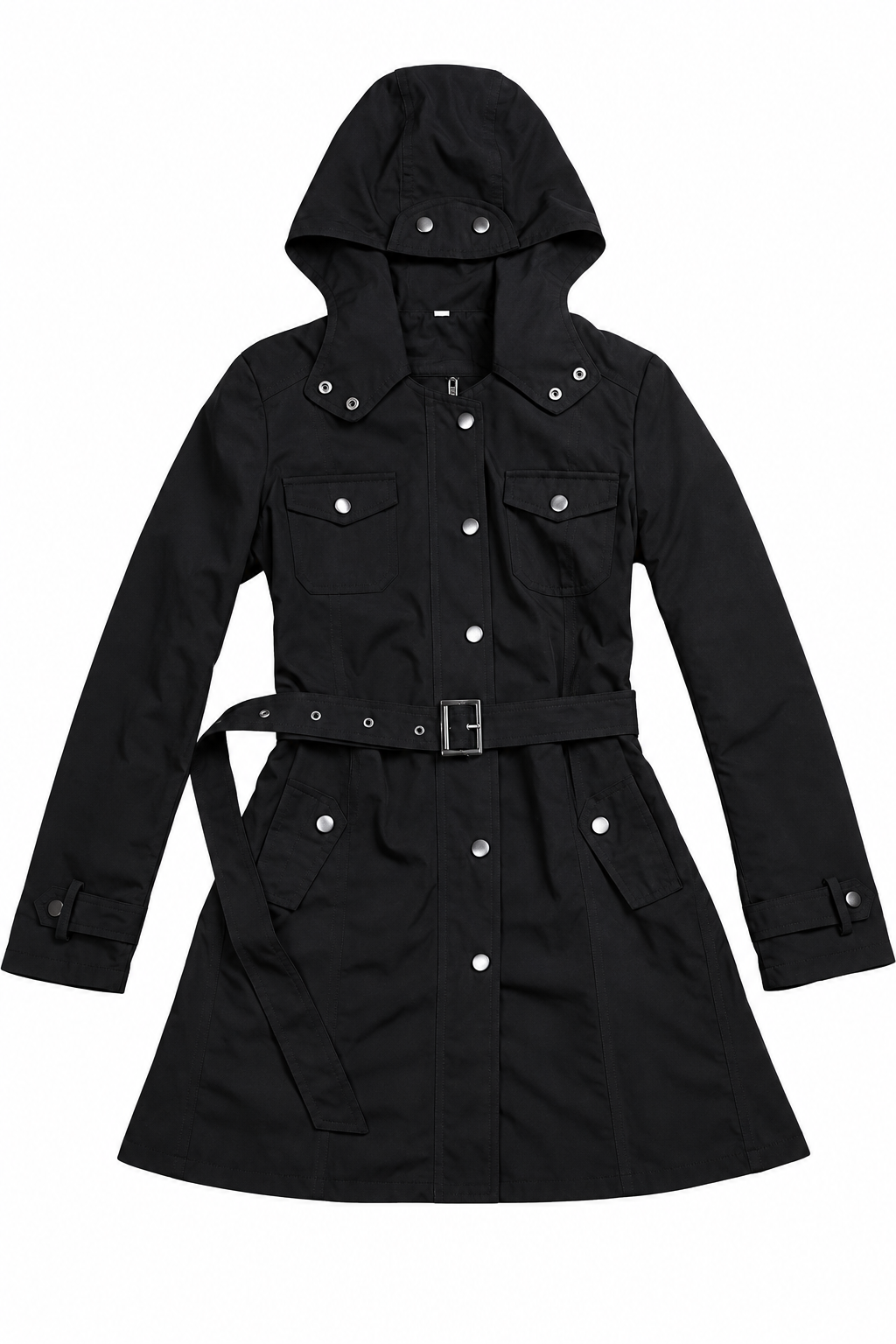 Chaqueta con capucha de tamaño completo de Ivy Lane con forro desmontable (se puede usar en tres ocasiones)