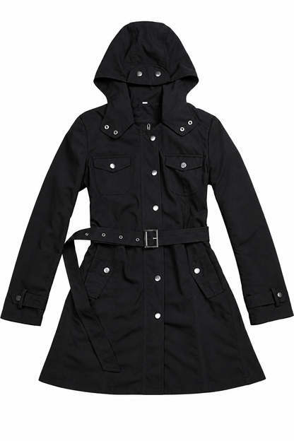Chaqueta con capucha de tamaño completo de Ivy Lane con forro desmontable (se puede usar en tres ocasiones)