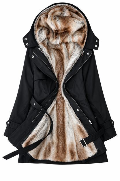Chaqueta con capucha de tamaño completo de Ivy Lane con forro desmontable (se puede usar en tres ocasiones)