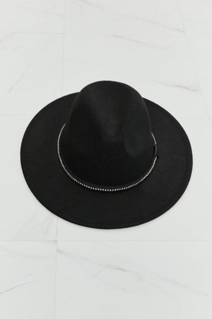 Classic Round Rim Fedora Hat