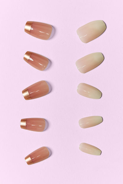 Uñas postizas SO PINK BEAUTY, 2 paquetes