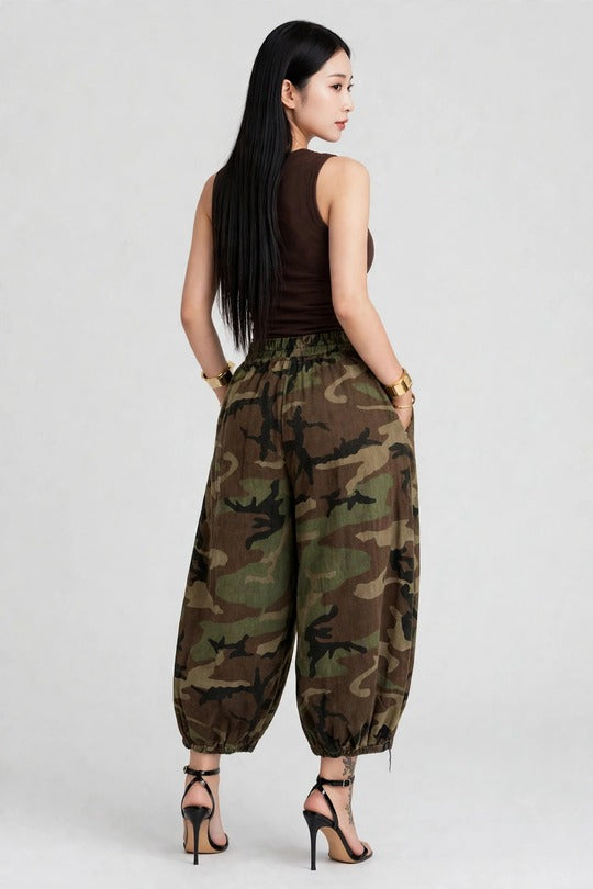 Wildwood Muse Camouflage Balloon Pants