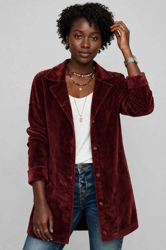 Corduroy Burgundy