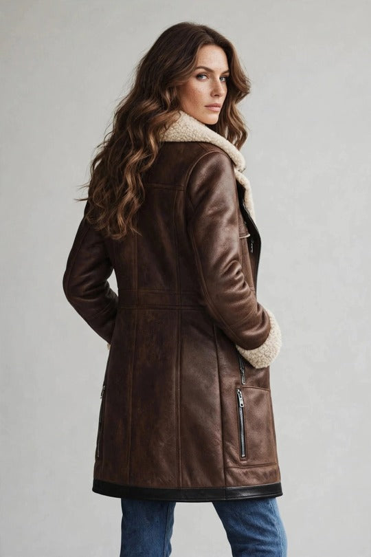 Timberline Sherpa Faux Leather Jacket