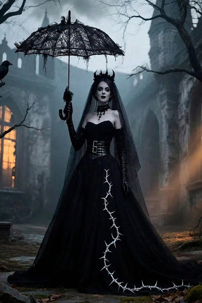 Gothic bride model