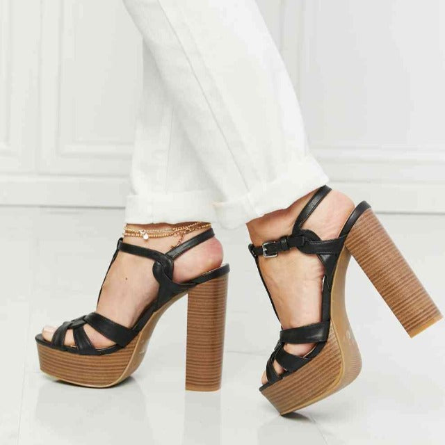 Legend Classy Strappy Heeled Sandals