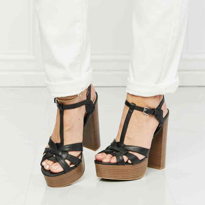 Legend Classy Strappy Heeled Sandals